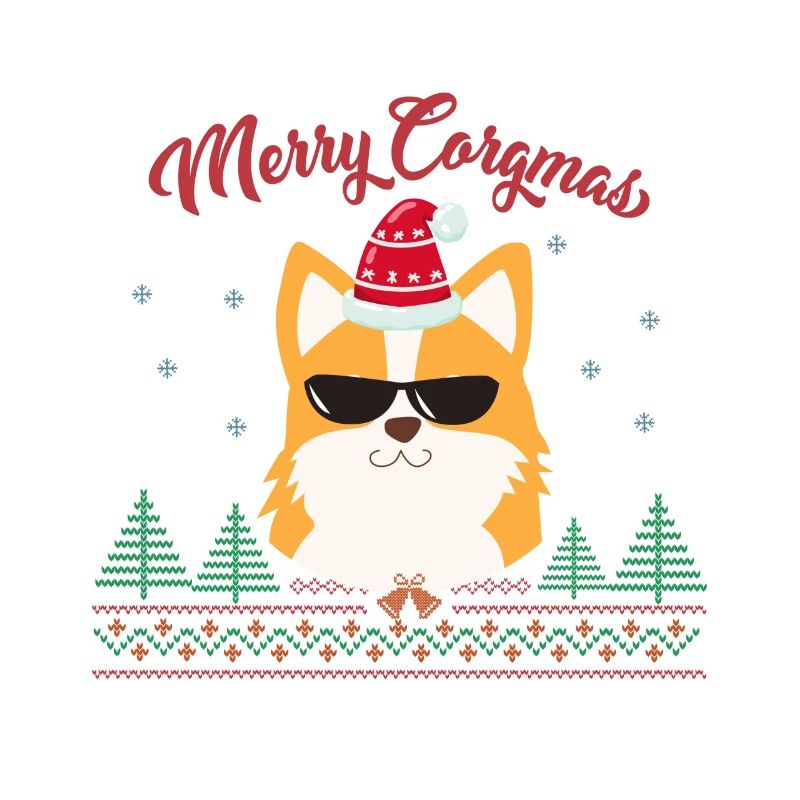 Corgi Weihnachten, Ugly Corgi Weihnachten,