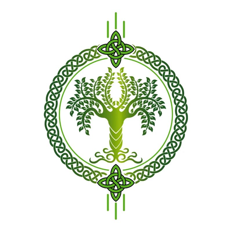 Lebensbaum, Lebensbaum, Keltisches symbol, Celtic,