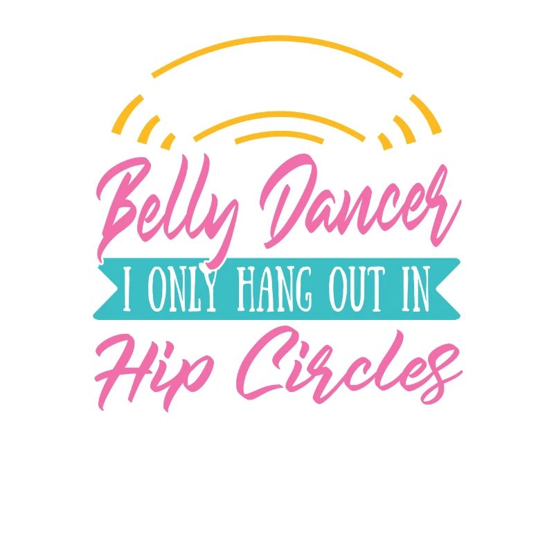 Je ne pends que dans les cercles de hanche pour la danseuse du ventre