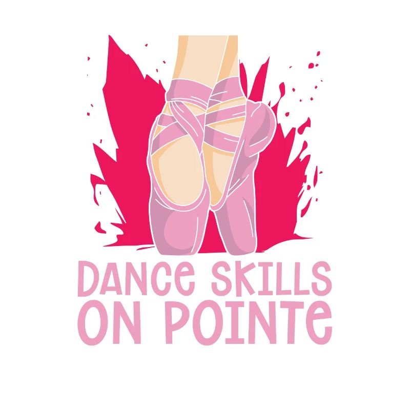 Compétences en danse sur la ballerine de pointe