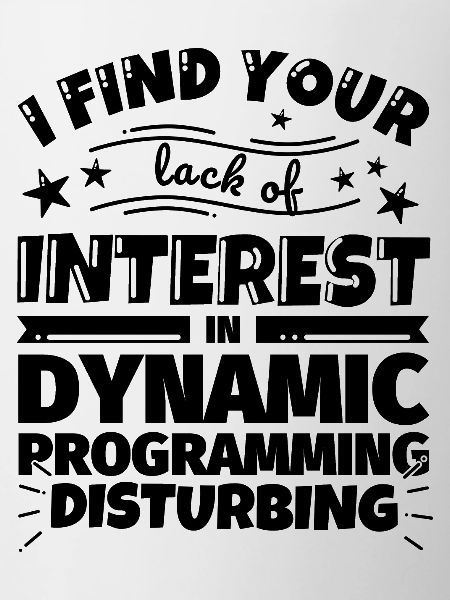Programmation dynamique cadeau amusant