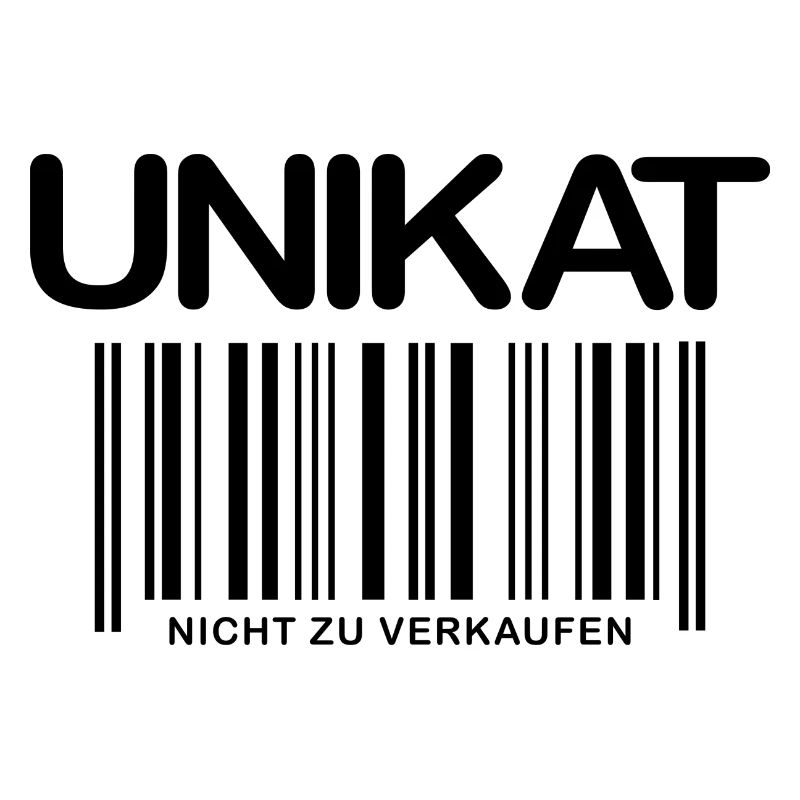 UNIKAT NICHT ZU VERKAUFEN STRICHCODE