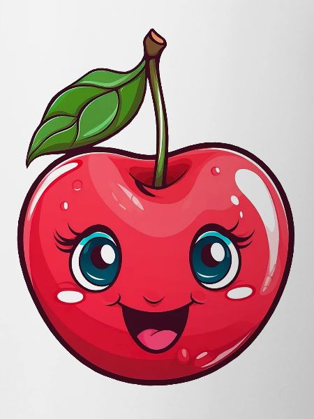 Kawaii Chibi Cherry Girl