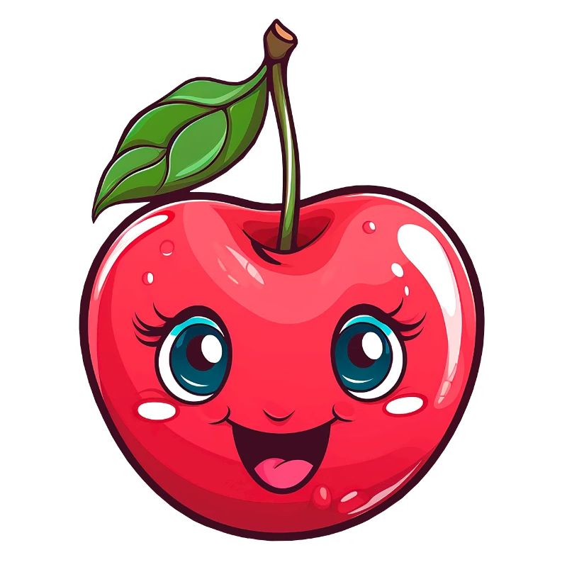 Kawaii Chibi Cherry Girl