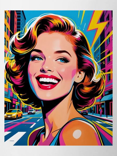 Pop Art Portrait 60s