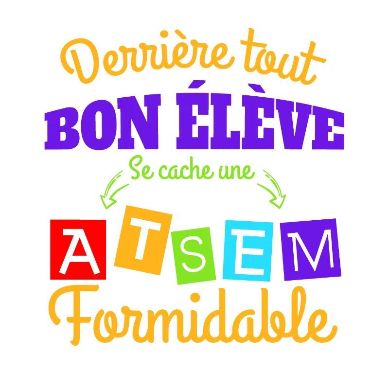 une atsem formidable - idée cadeau atsem