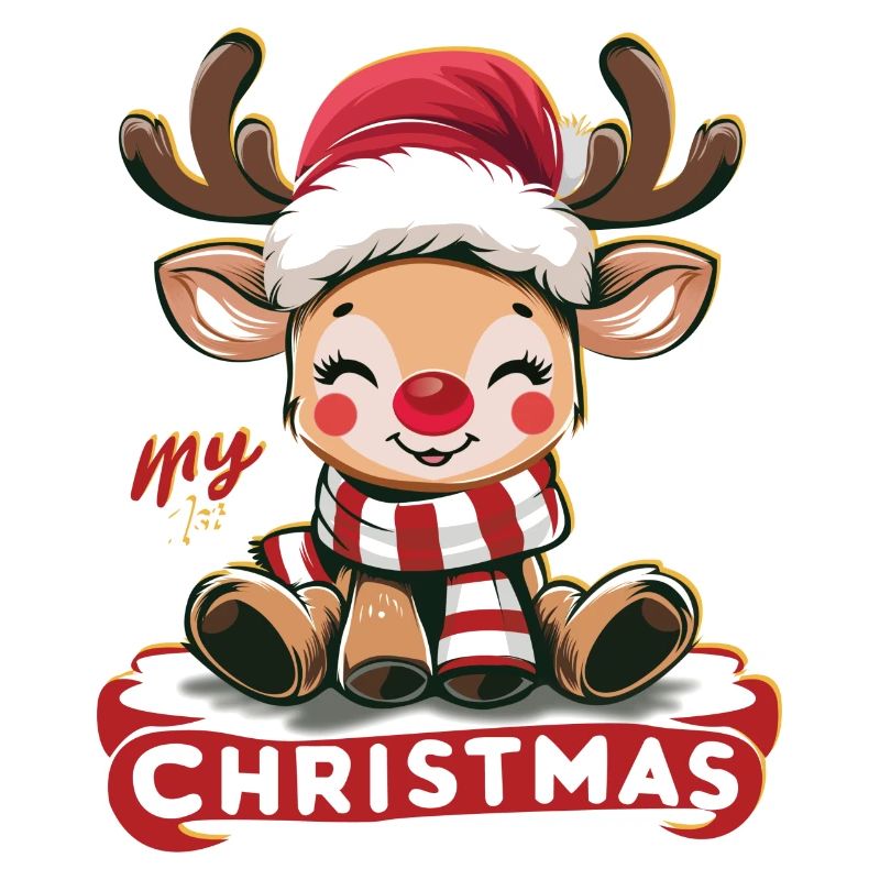 "Baby's First Reindeer Christmas"