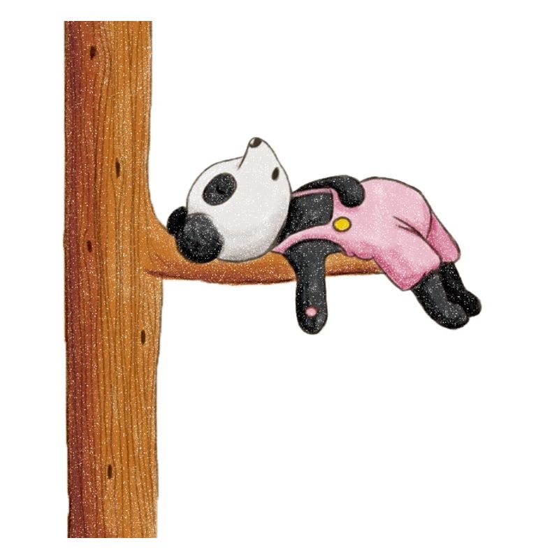 Panda fatigué