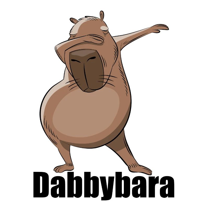 Dabbybara - Capybara dabbing