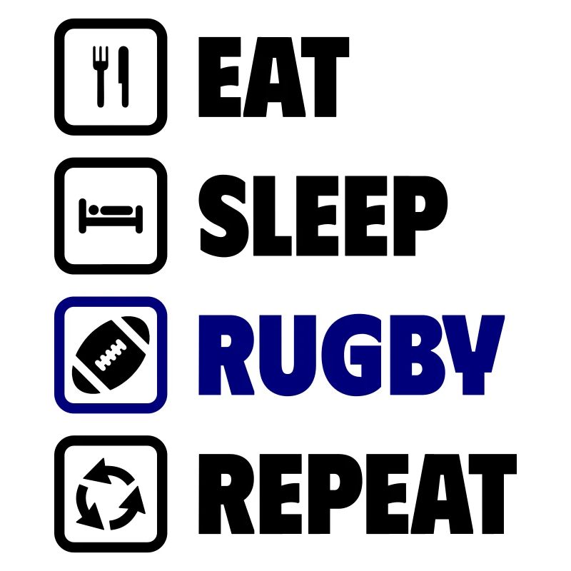 Eat Sleep Rugby Repeat