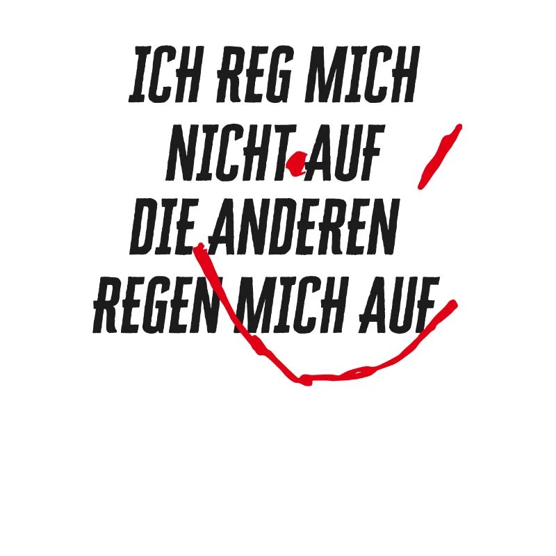 Lustiger Spruch Choleriker mit kurzer Zündschnur