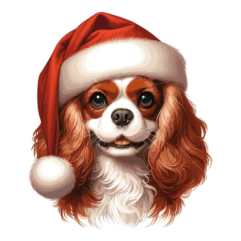 Weihnachts-Cavalier König Charles Spaniel