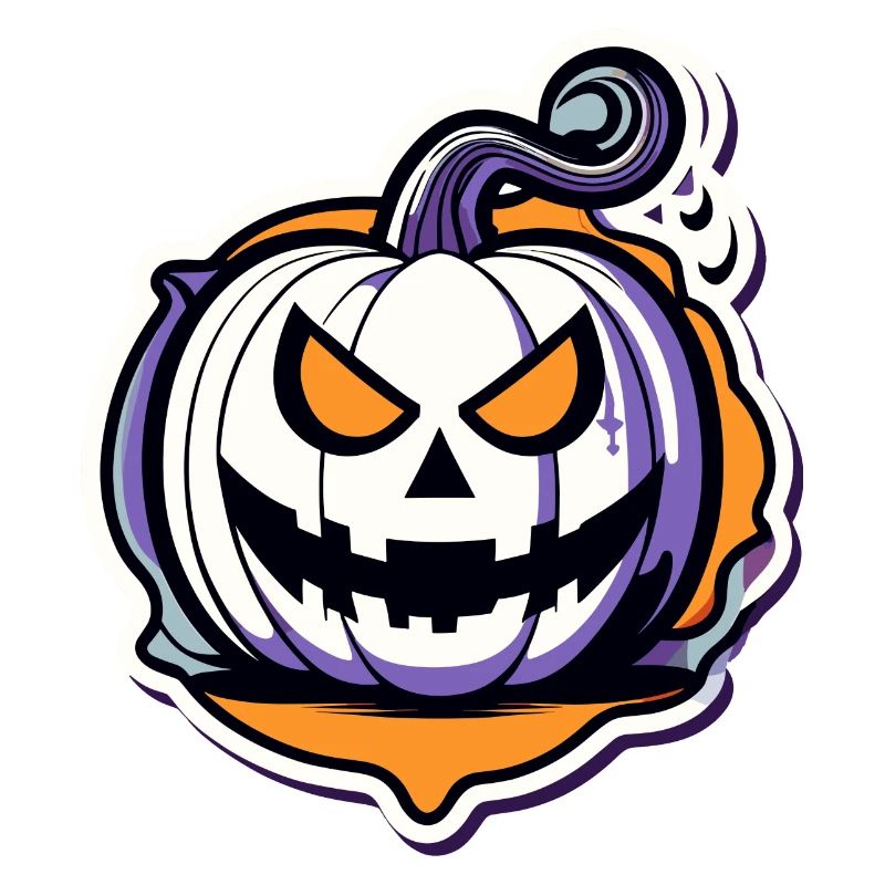 Pumpkin Halloween Drawing