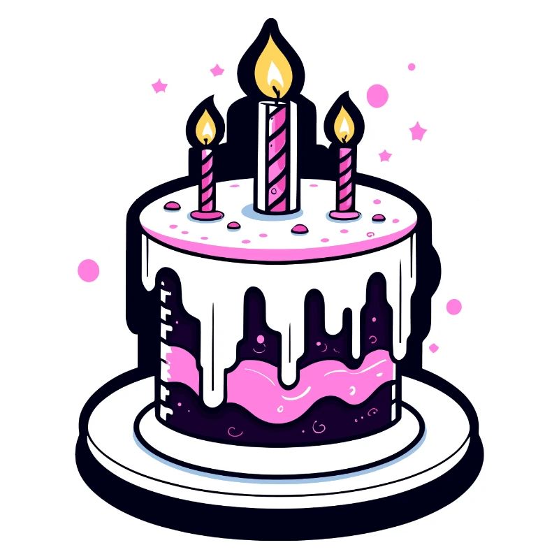 Birthday Cake iLLUSTRATION