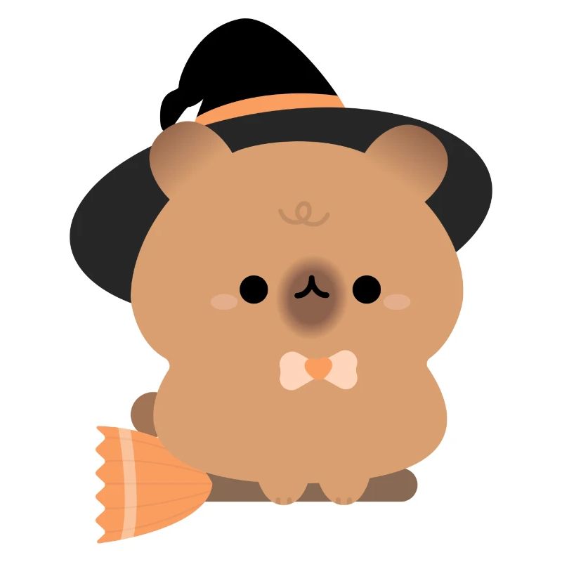 Capybara Witch