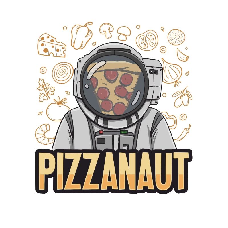 Pizzanaut design for a hobby pizza baker