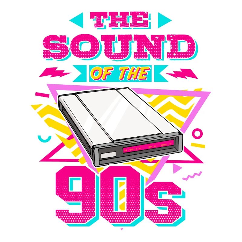 90s Nostalgie Rétro 90s Internet commuté vintage