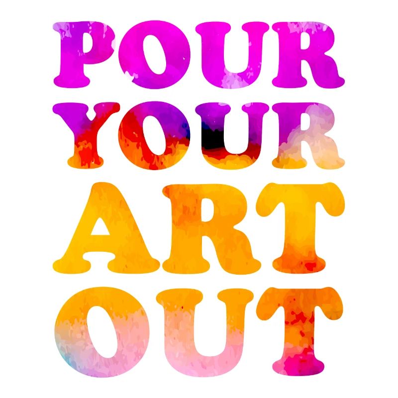 Painter Canvas Liquid Painting Art Paint