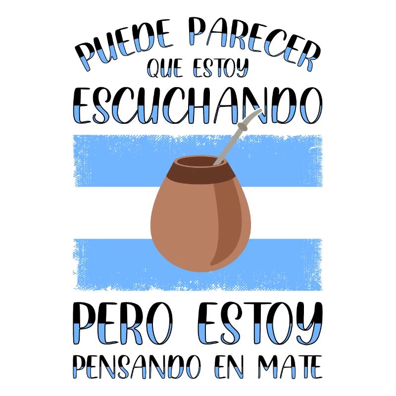 Drapeau de l’Argentine Thé yerba maté argentin