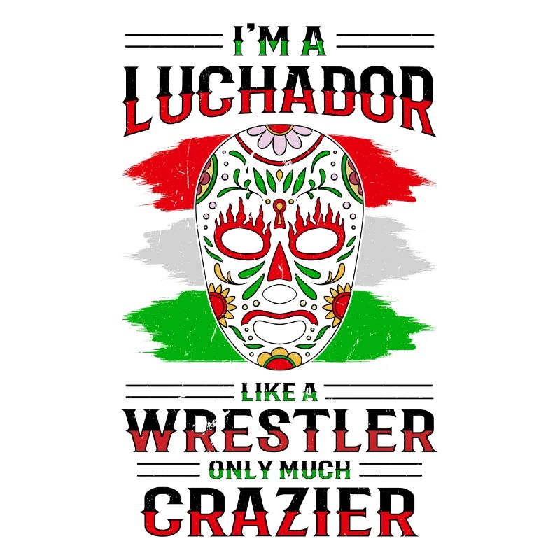 Lutteur mexicain Lucha Libre Mask