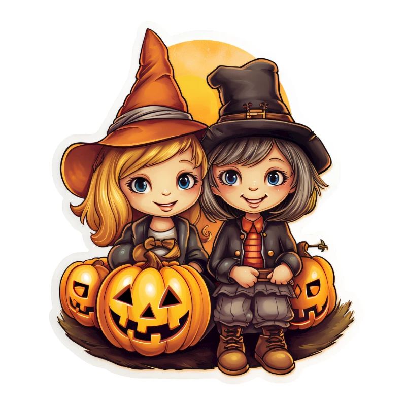 Recueillir les enfants à l’Halloween