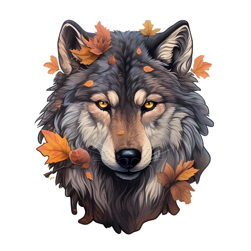 Loup Automne Halloween
