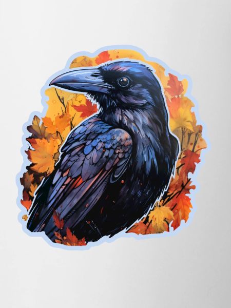Halloween Autumn Raven