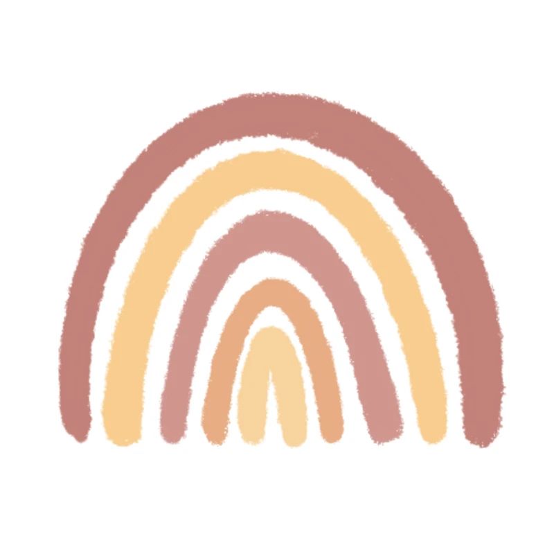 Boho rainbow