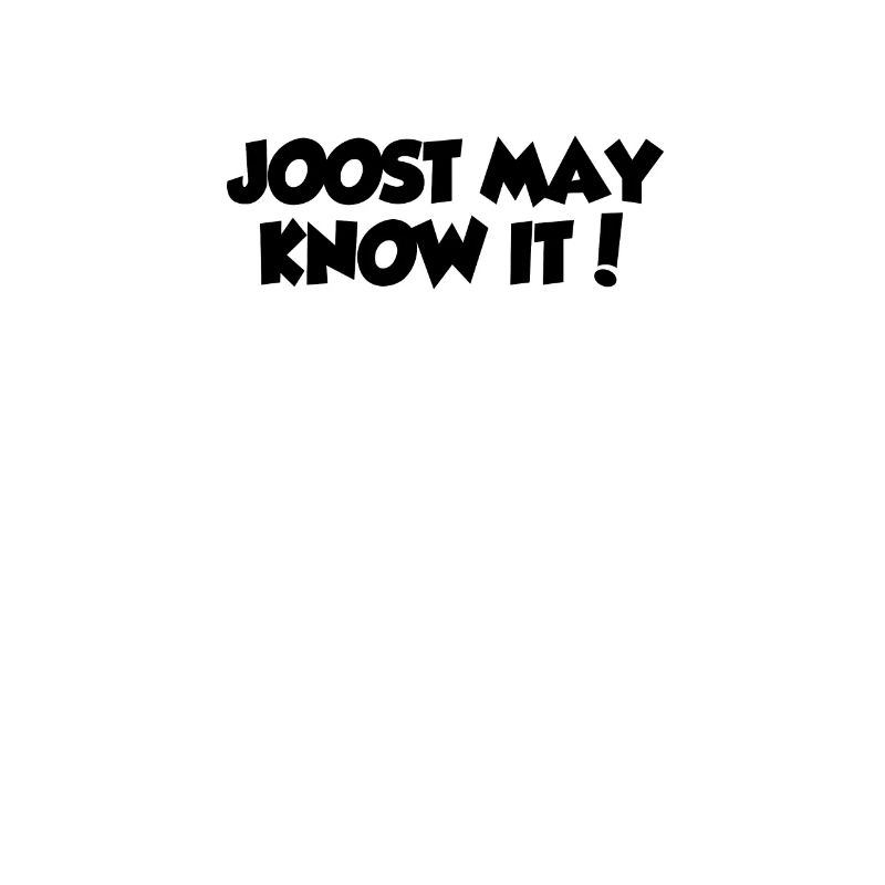 Joost le sait peut-être