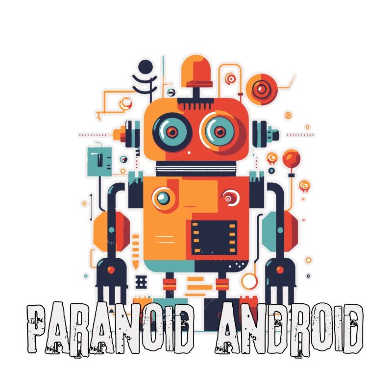 Paranoid Android T-Shirt - Unique Design