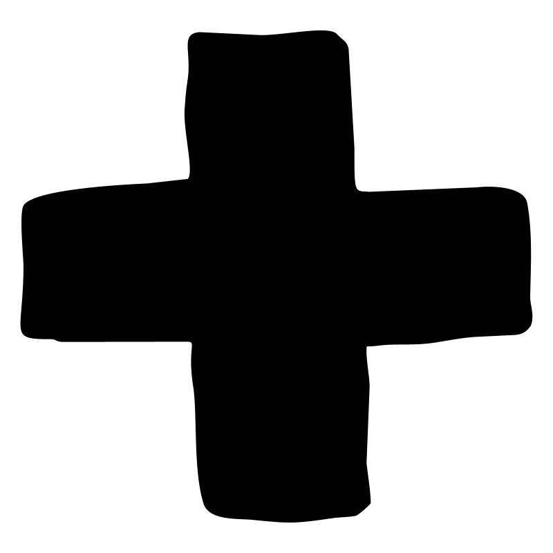 Plus cross
