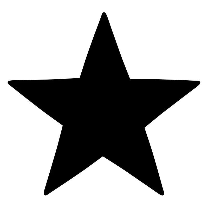 Choose your design color! Icon Star Logo Pattern
