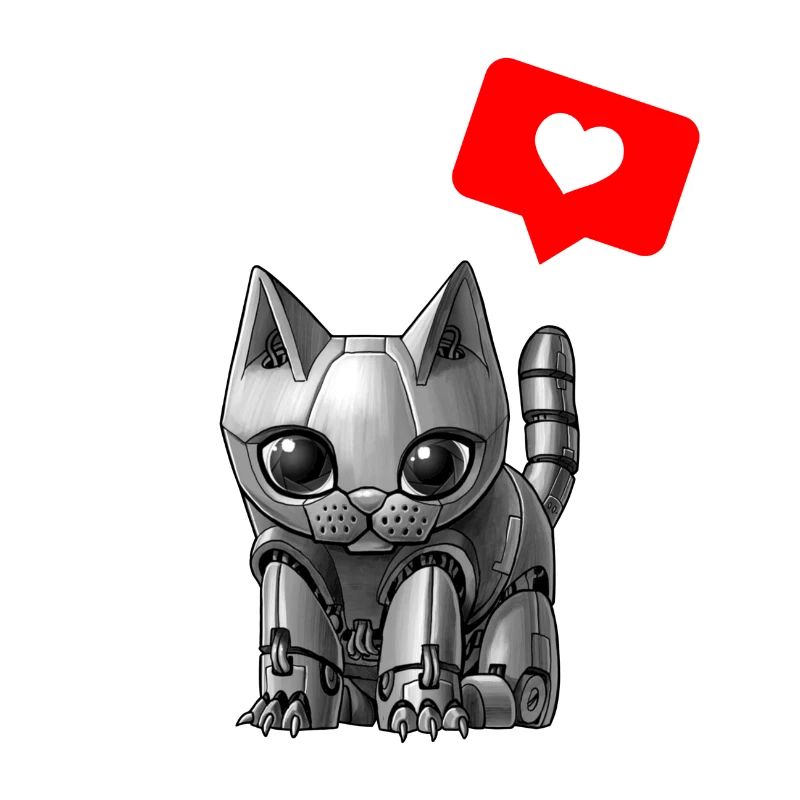 Chat robot mignon