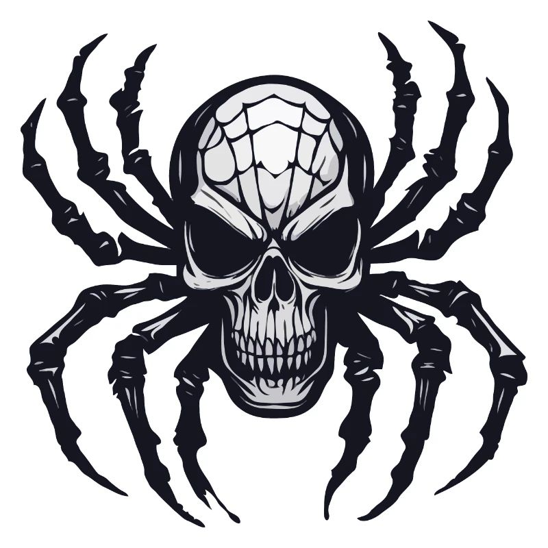 Spinne / Netz / Haustier / Kriechtier / Achtbeiner
