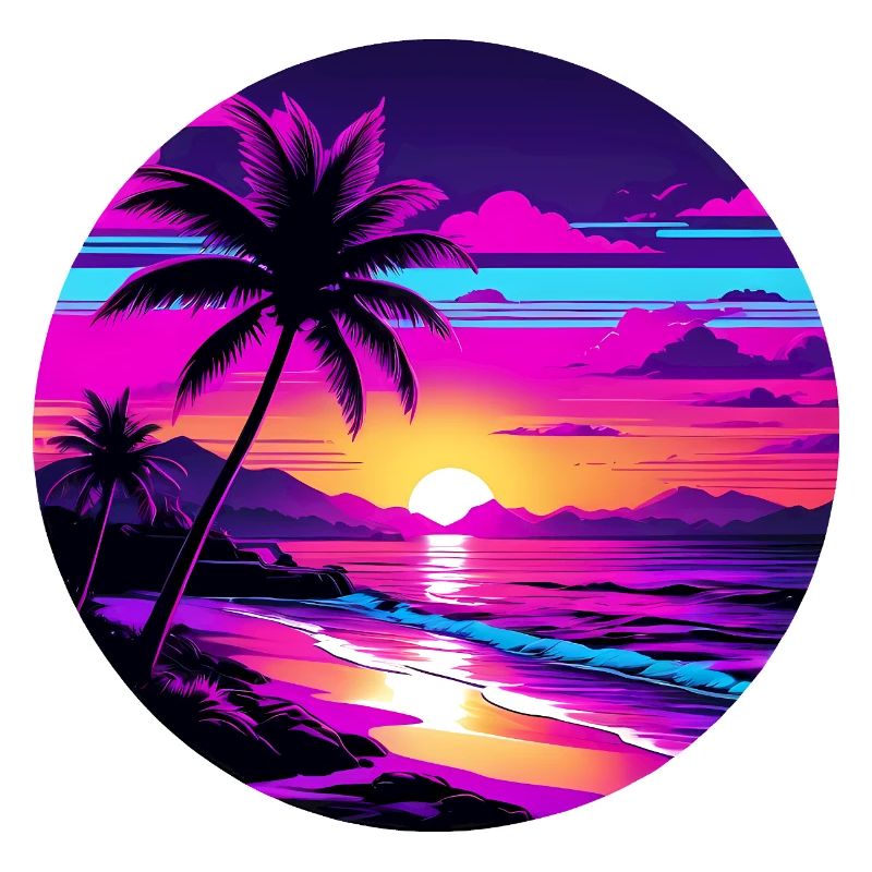 Summertime Vacation Beach Sunset