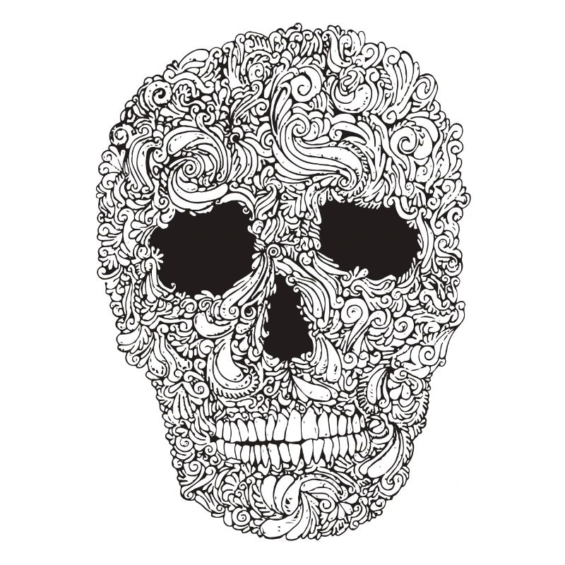 Ornate-Skull