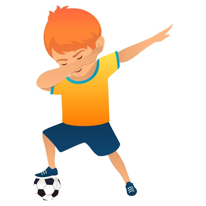 Soccer Boy Dab Dance