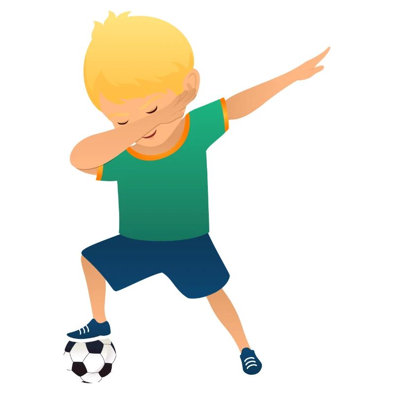 Soccer Boy Dab Dance