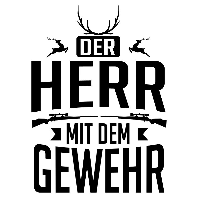 Jäger - der Herr mit dem Gewehr