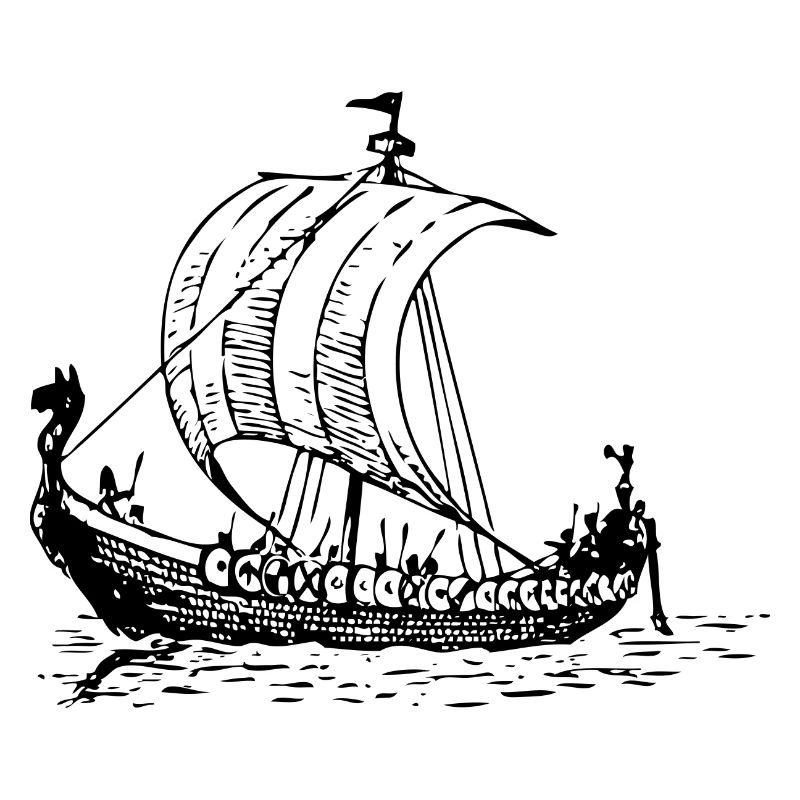 vikings wickinger warrior vikingboat boot10