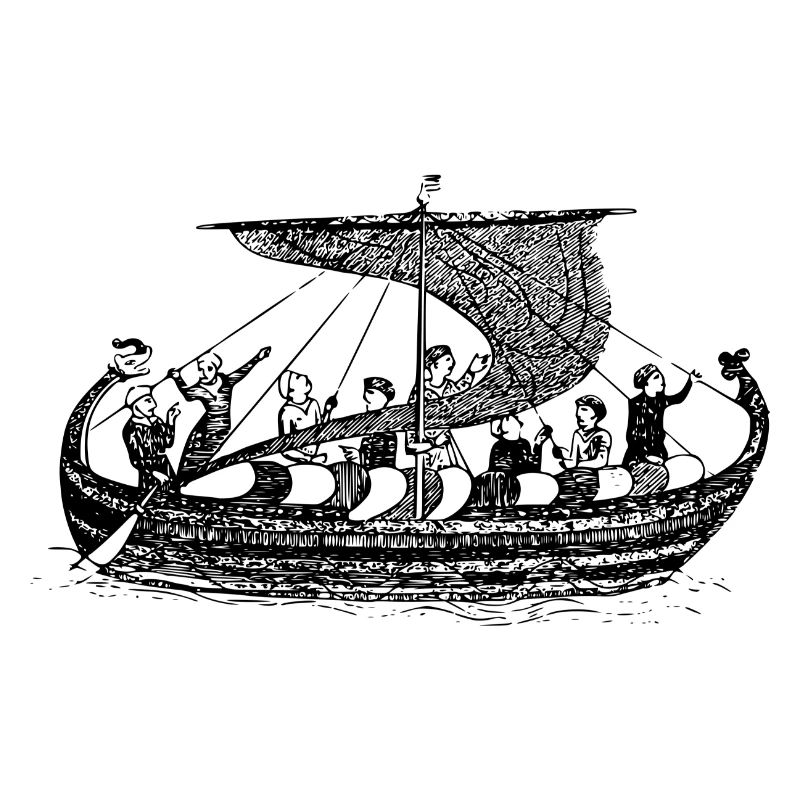 vikings wickinger warrior vikingboat boot11