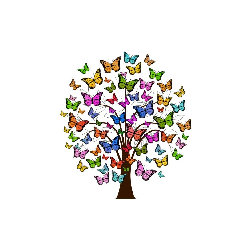 Schmetterlings-Baum