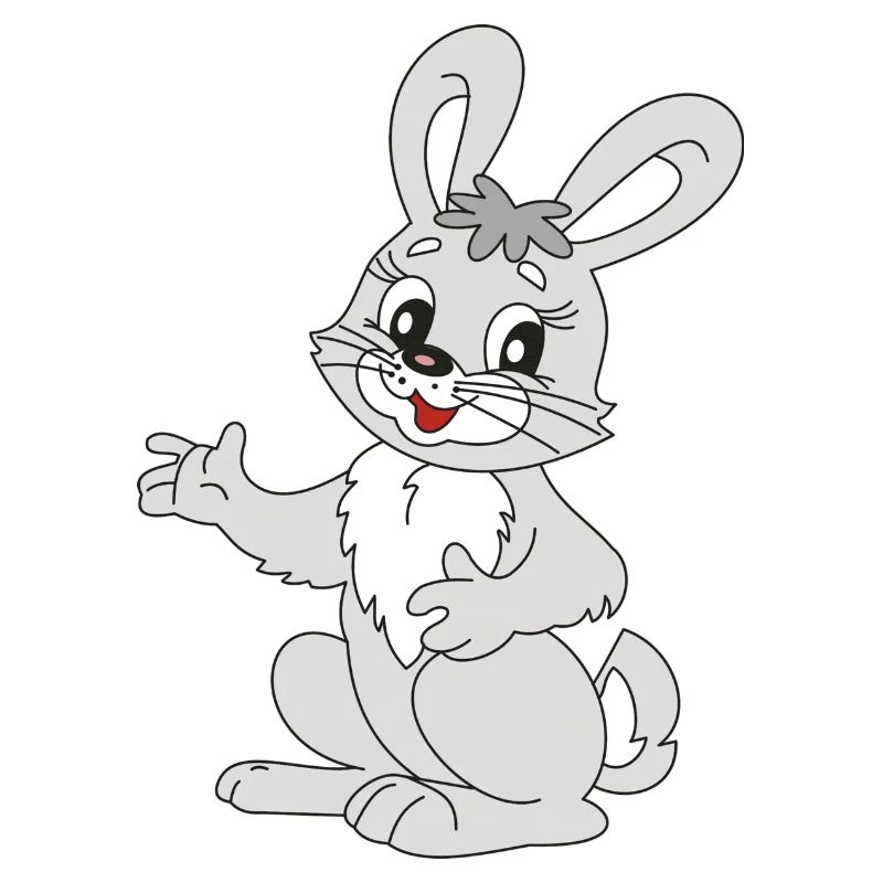 Mina the rabbit
