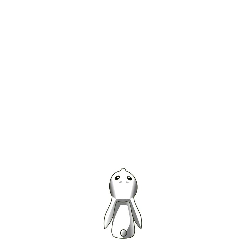 le lapin et la lune