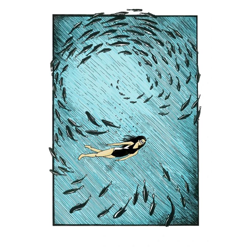 Under the water