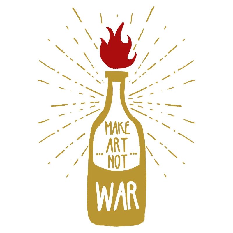 Make art not war