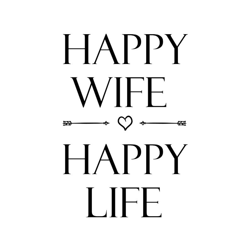 Femme heureuse, vie heureuse