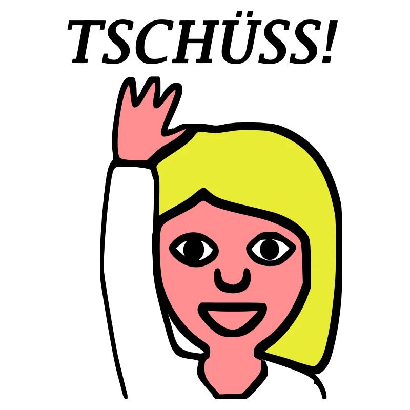 Emoji Grüßen Tschüss