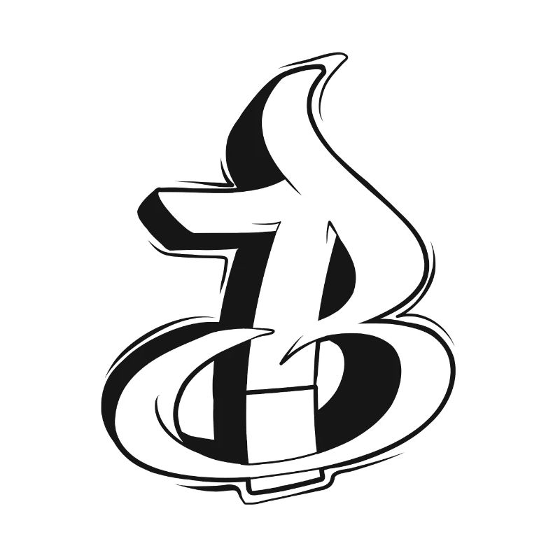B