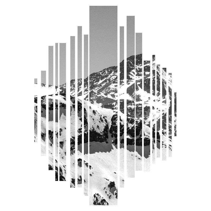 Pinnacle en noir et blanc
